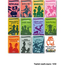 İş Bankası Kültür Yayınları Define Adası Yalnız Efe Hik Yeler Pollyanna Monte Cristo Kontu Yeşil Işın Binbir Gece Masalları Yeşilin Kızı Anne Babalar ve Oğullar David Copperfield Iki Yıl Okul Tatili