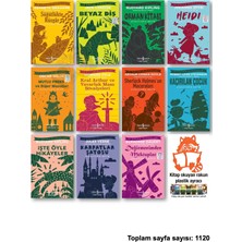 İş Bankası Kültür Yayınları Söğütlükte Rüzg Beyaz Diş Orman Kitabı Heidi Mutlu Prens Kral Arthur ve Yuvarlak Masa Şövalyeleri Sherlock Holmes Kaçırılan Çocuk Işte Öyle Hik Yeler Karpatlar Şatosu Değirmenimden Mektuplar