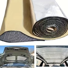 Evimdeyokyok Oto Karavan Ev Ses Akustik 6mm 50CMX100CM (0,50M2) Folyolu Yapışkanlı Kauçuk Yalıtım Tdrtr