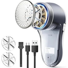 Snailax 1200MAH 6 Bıçaklı Gulony Mini Şarjlı Kazak Tiftik Tıraş Makinesi Toplayıcı Yedek Bıçaklı Tüy Temizleyici