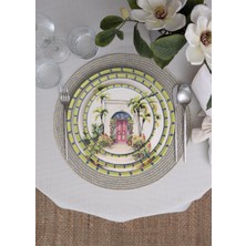 The Mia Palma Pasta Tabağı 6lı Set 19 cm