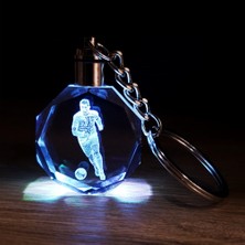 Evimdeyokyok Futbol Tasarımlı Işıklı Anahtarlık Tdrtr