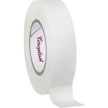 Evimdeyokyok Coroplast Beyaz Isıya Dayanıklı Tüysüz Bez Bant 19MM x 15MT Tdrtr