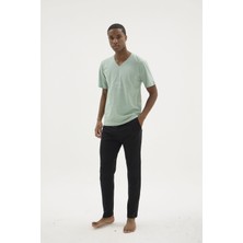 Uslucan Alışveriş Kocabey KKT-26152 Erkek V Yaka Pijama Takımı