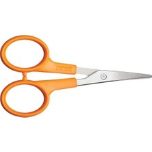 Evimdeyokyok Fiskars 9808 M204 Kavisli Nakış Aplike Makası No: 4 Inç / 10 cm - Paslanmaz Çelik Tdrtr
