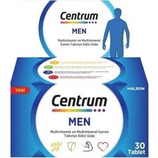 Centrum Men Multivitamin ve Multimineral 30 Tablet