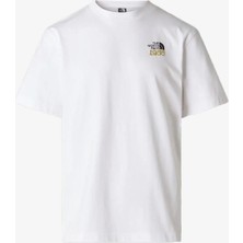 The North Face M 1966 Half Dome  Erkek Beyaz T-Shirt NF0A8GAFFN41