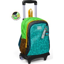 Coral High Kids Craft Desenli Desenli Çekçekli 3'lü Çanta Seti SET0134016