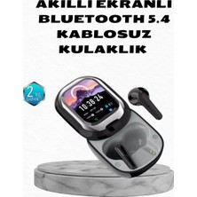 sbodurhome Aktif Gürültü Engelleme Özellikli Kablosuz Kulaklık – Akıllı Ekranlı Şarj Kutusu
