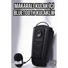 sbodurhome Makaralı Bluetooth Kulaklık Çağrı Cevaplama Kablolu Uzun Pil Ömrü