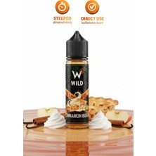 Wild Cinnamon Bear - Premium Likit Aroma 30ML/3MG - Elmalı Turta, Tarçın, Krema - Likit Nargile Tatlandırıcı