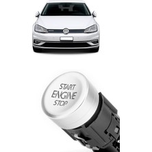 CME PARTS Vw Volkswagen Golf 7 ve 7.5 2013-2020 Uyumlu Start Stop Düğmesi 4 Pin 5G1959839A