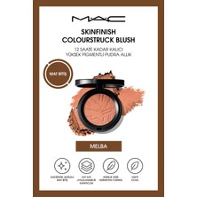 M.A.C Skinfinish Colourstruck Blush 12 Saate Kadar Kalıcı, Yüksek Pigmentli Pudra Allık - Melba