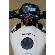 Banxtre Dekoratif Siyah Hard L Motor-Araba Sticker Etiket 12X3CM (1 Adet)