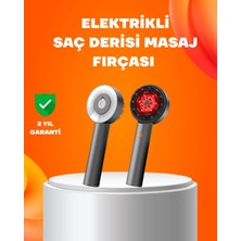 sbodurhome Kırmızı Işık Terapi Saç Derisi Masaj Tarağı 3 Modlu Yağ Hazneli