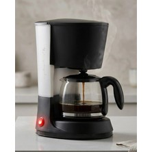 sbodurhome 1.2 Litre Filtre Kahve Makinesi Damlama Emniyetli Cam Karaflı