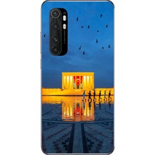 Le Balvo Xiaomi Mi 10 Lite Uyumlu Anıtkabir Baskılı Silikon Kılıf