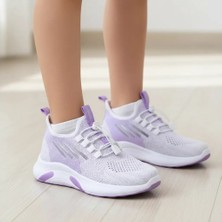 Tuğba Ortopedi 128 Çocuk Lastikli Triko Rahat Sneaker