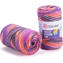 Mabeyn El Örgü Ipi Twısted Macrame 3 mm Vr, 922, 4X250 gr
