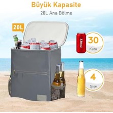 Mabeyn Termal Sırt Çantası Yalıtımlı Termos Soğutucu Çanta, Erkek Kadın Buzluk Çanta Soğutucu, Kamp Plaj Balıkçılık Öğle Yemeği Piknik Beslenme Yemek Taşıma Çantası