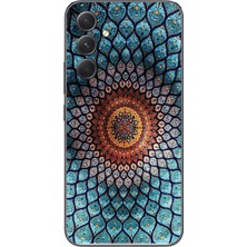 Le Balvo Samsung Galaxy A54 Uyumlu Iran Dokuması Baskılı Silikon Kılıf