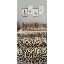 Sertu Tekstil Leopar %100 Nevresimtakımı Çift Kişilik