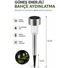 Van Vleck Güneş Enerjili Bahçe Aydınlatma – Toprağa Batırılan Solar LED Bahçe Lambası Dış Mekan