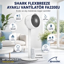 Shark ​ Ister Içeride Ister Dışarıda, Masa Üstü Veya Ayaklı Standda Kullanım Sunan Flexbreeze Portatif Fan