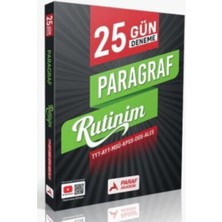 Paraf Akademi Yks Kpss Dgs Ales Paragraf Rutinim 25 Gün Deneme Yayınları
