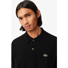 Lacoste Men's Classic Fit Polo T-Shirt Erkek Polo Yaka Tişört Siyah
