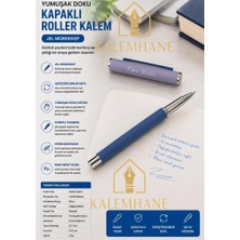 Kalemhane Kişiye Özel Mat Pastel Renk Ahşap Kutulu Roller Kalem ( Lila )