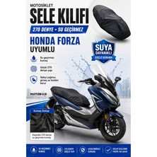 Motobros Motosiklet Sele Kılıfı Honda Forza Uyumlu Su Geçirmez Scooter Motor Koltuk Koruma Kılıfı Koltuk Örtüsü