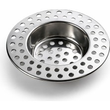 Paslanmaz Çelik Evye Gider Filtresi 2’li Set Lavabo Süzgeci