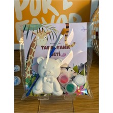 4 Adet (3d) /3 Paket / Random Taş Boyama Figür Çocuk Gelişimi Etkinlik Taş Boyama Seti
