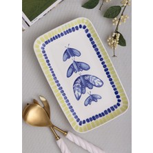 The Mia Palma Dikdörtgen Servis Tabağı 31X20 cm