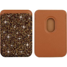 Case 4u Mozaik Cardsafe Magnetik Telefon Arkası Kartlık  Cüzdan Desert-Titanyum