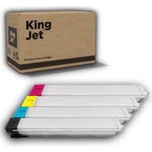 Kingjet Samsung Uyumlu CLT-K809S Standart Kapasiteli 4 Renk (Takım) Çipli Muadil Toner | CLX-9251N