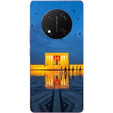 Le Balvo Honor Magic 7 Lite Uyumlu Anıtkabir Baskılı Silikon Kılıf