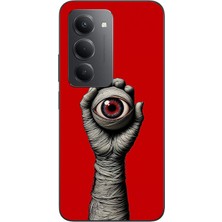 Le Balvo Redmi 15 Uyumlu Tek Göz Elde Baskılı Silikon Kılıf
