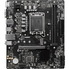 Erdo Ticaret Msı Pro H610M-E Ddr5 5600MHZ 1xvga 1xhdmı 1xm.2 USB 3.2 Matx 1700P (12. / 13. ve 14. Nesil Işlemci Uyumlu)