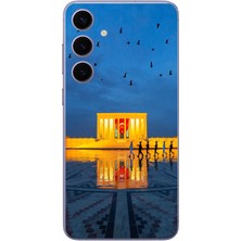Le Balvo Samsung Galaxy S24 Plus Uyumlu Anıtkabir Baskılı Silikon Kılıf