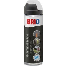 Brio Işaretleme Spreyi Endüstriyel 500 ml Beyaz
