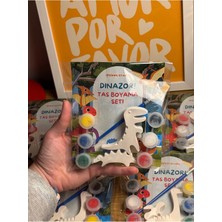 12 Adet (3d) / 6 Paket /random Taş Boyama Figür Dinazor Çocuk Gelişimi Etkinlik Taş Boyama Seti