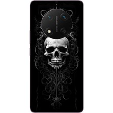 Le Balvo Honor Magic 7 Lite Uyumlu Kuru Kafa Baskılı Silikon Kılıf