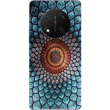 Le Balvo Honor Magic 7 Lite Uyumlu Iran Dokuması Baskılı Silikon Kılıf