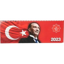Mabeyn Keskin 2023 Aj-65 12 * 33,5 Haftalık Masa AJANDASI-100. Yıl