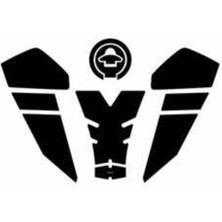 Medi Pazarlama Yamaha MT-25 Tank Pad Seti YAMT25PB 2020-2026 Uyumlu Karbon Koruyucu Pad Seti