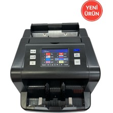 Hesaplidepom P80 Karışık Para Sayma Makinesi 6 Ülke Para Birimi Tl, Usd, Euro,gbp, Chf, Rub