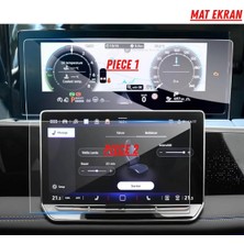 Uniqanatolia Volkswagen Tayron 2025 Hayalet Gösterge ve Multimedya Uyumlu Set Mat Ekran Koruyucu
