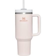 Stanley Quencher Pipetli Termos Bardak, Pembe Kuvars (Rose Quartz), 1.18 Litre